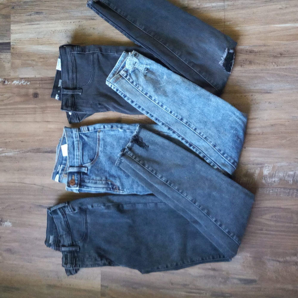 3 pairs of Old Navy ballerina jeggings size 14 girls